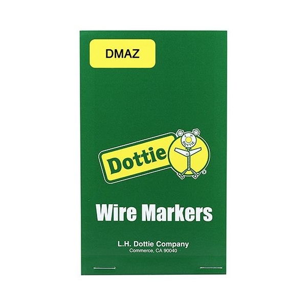 Dottie L.H. Dottie Vinyl Cloth Wire Marker Book (A-Z) DMAZ - main